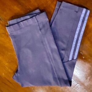 Adidas Blue with Stripes Athletic Bottoms        Sz M